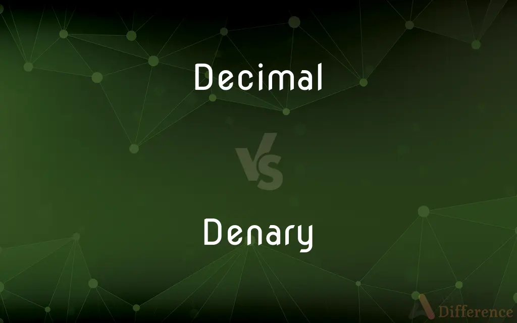 Decimal vs. Denary — What's the Difference?