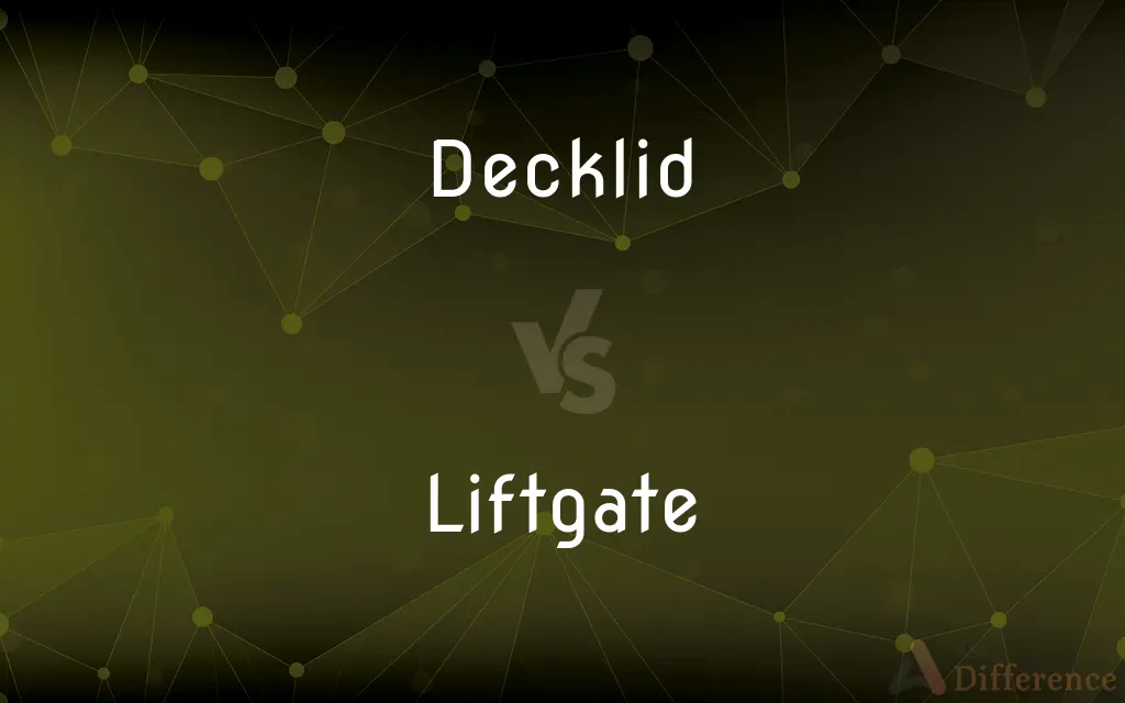 Decklid vs. Liftgate