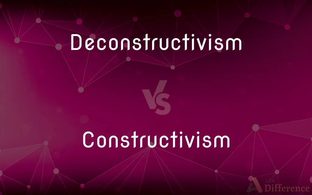 Deconstructivism vs. Constructivism — What's the Difference?
