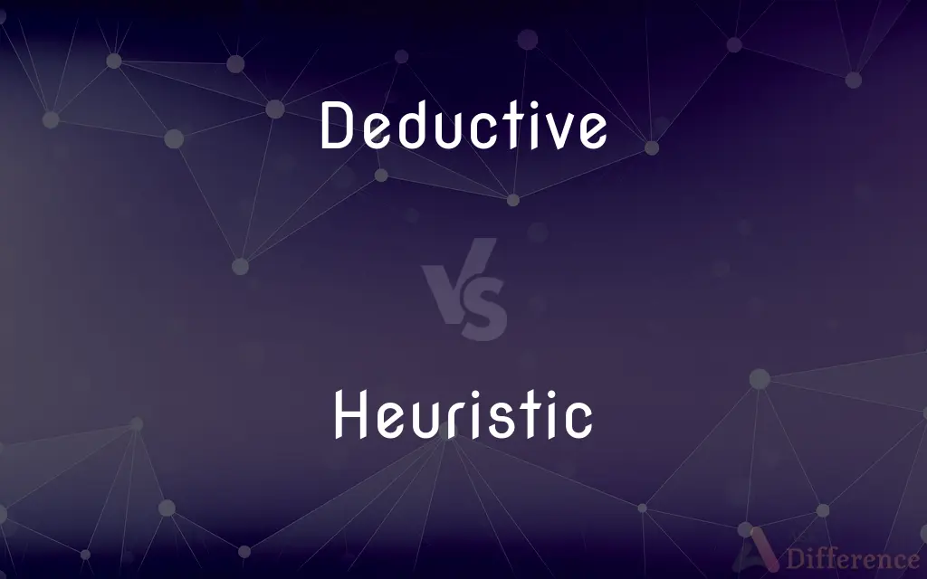 Deductive vs. Heuristic — What's the Difference?