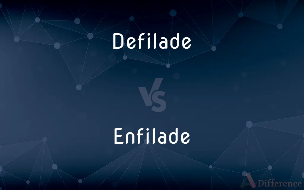 Defilade vs. Enfilade — What's the Difference?