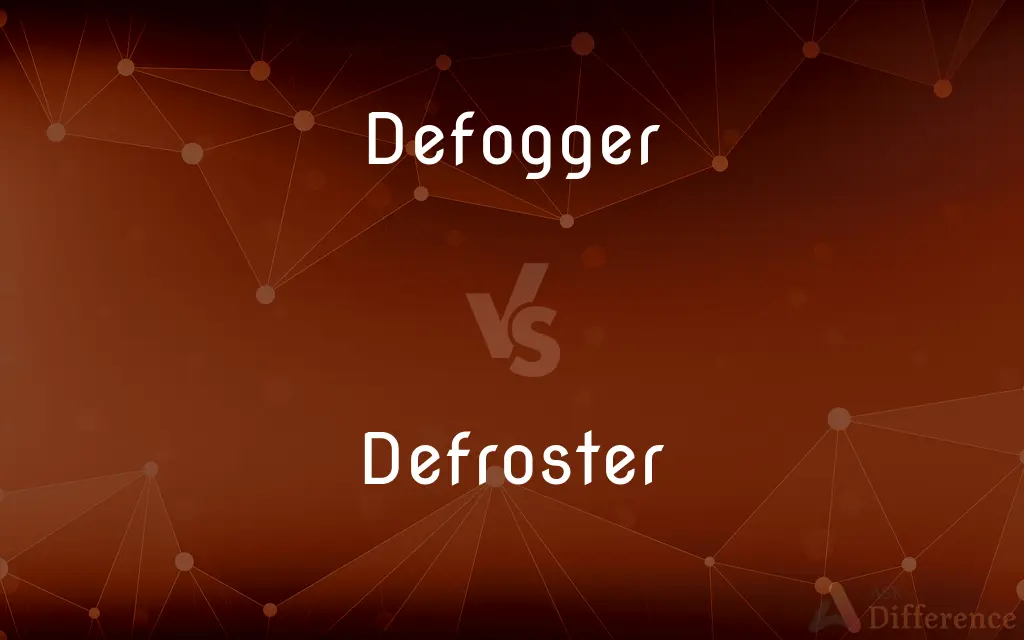 Defogger vs. Defroster — What's the Difference?