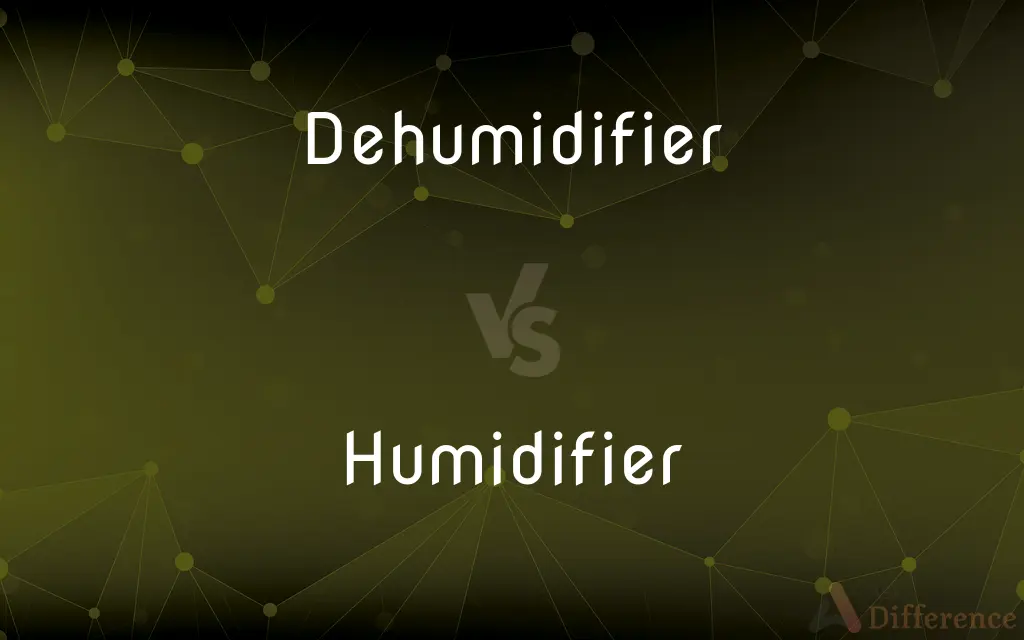Dehumidifier vs. Humidifier — What's the Difference?