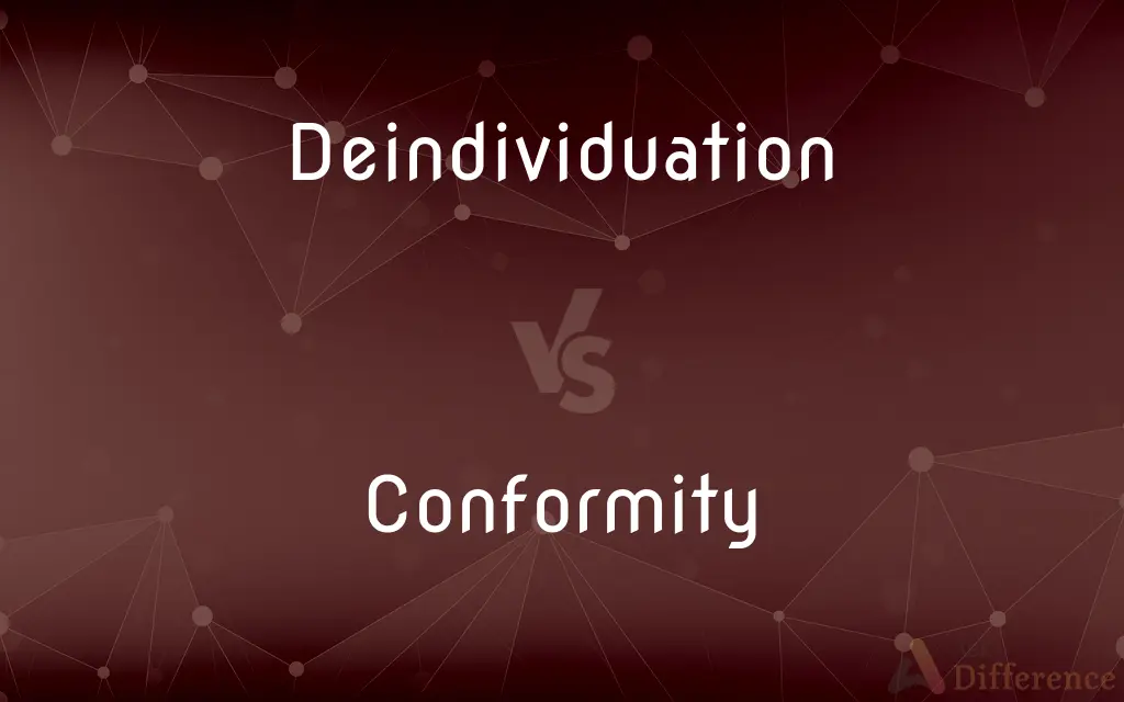 Deindividuation vs. Conformity — What's the Difference?