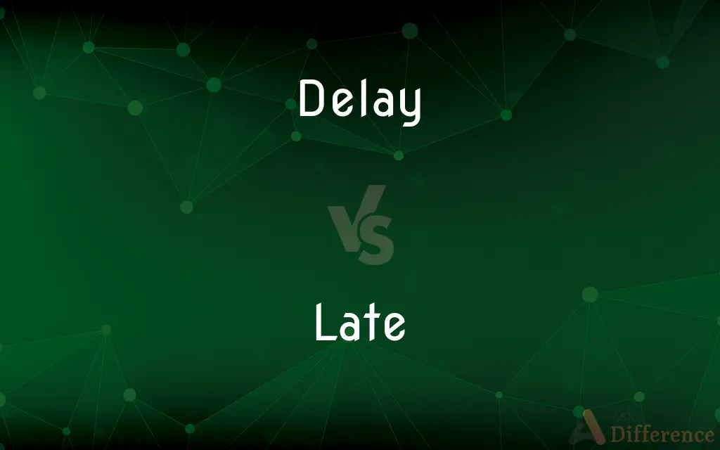 Delay vs. Late — What's the Difference?