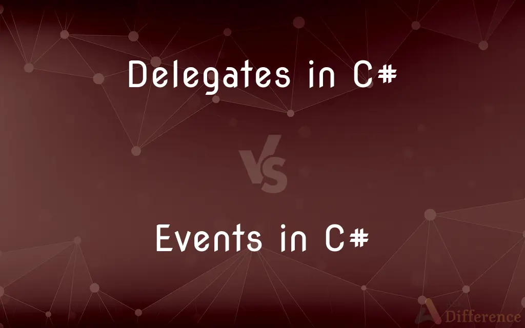 Delegates in C# vs. Events in C# — What's the Difference?