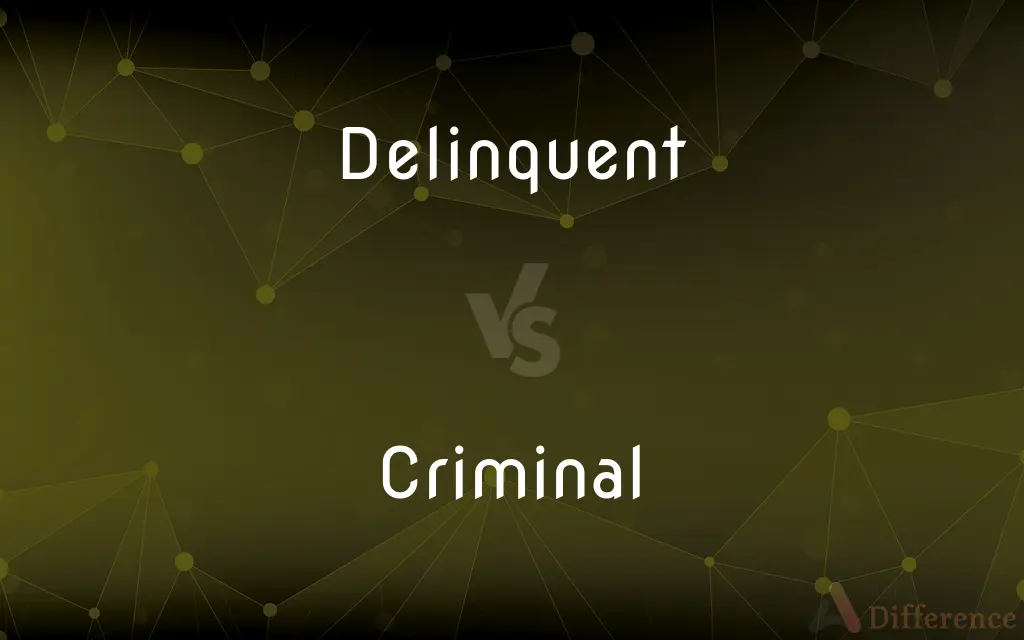 Delinquent vs. Criminal — What's the Difference?