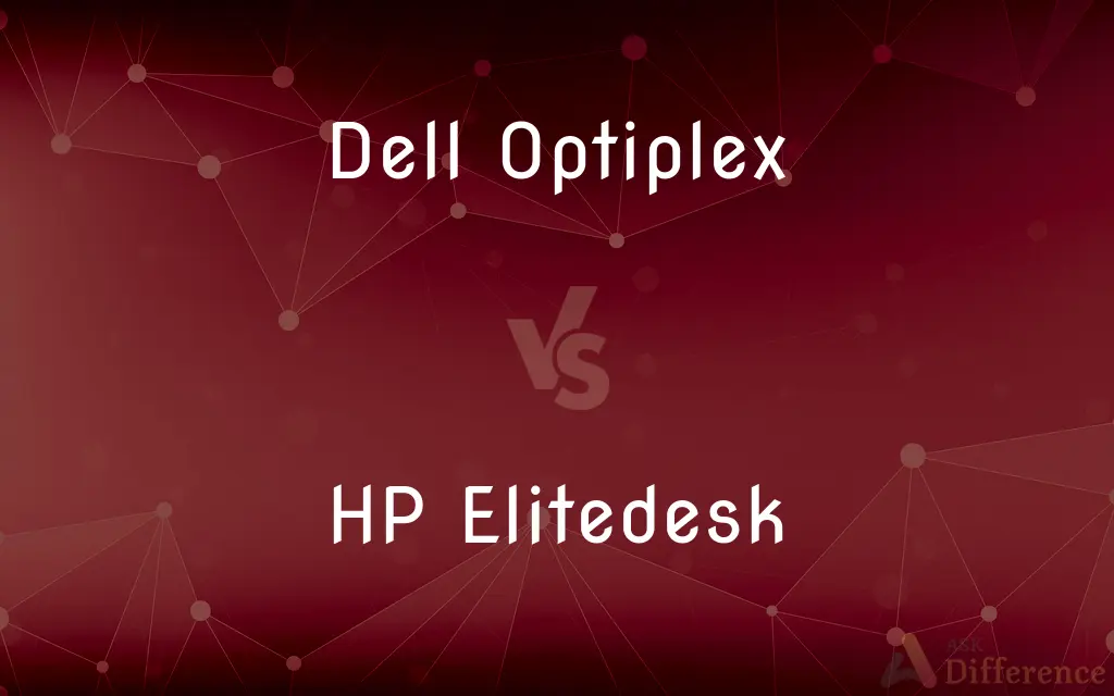 Dell Optiplex vs. HP Elitedesk — What's the Difference?