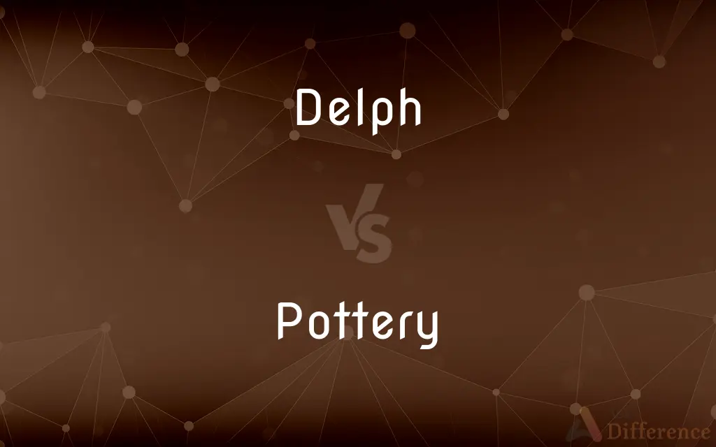 Delph vs. Pottery — What's the Difference?