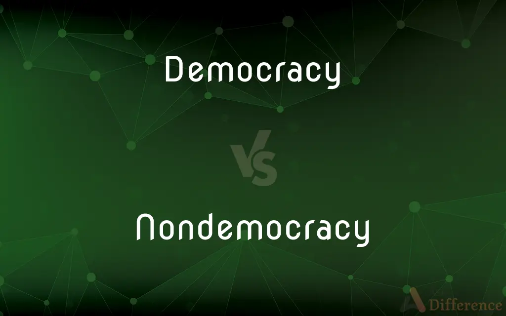 Democracy vs. Nondemocracy — What's the Difference?