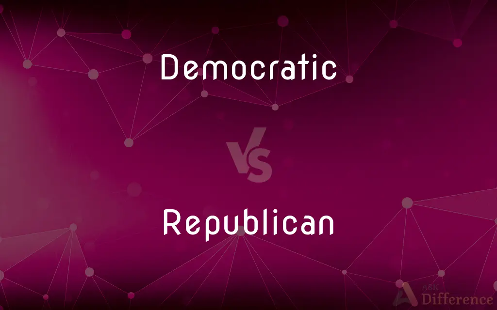 Democratic vs. Republican — What's the Difference?
