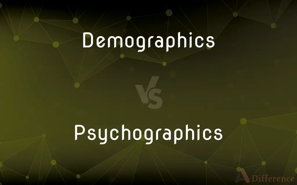 Demographics vs. Psychographics — What's the Difference?