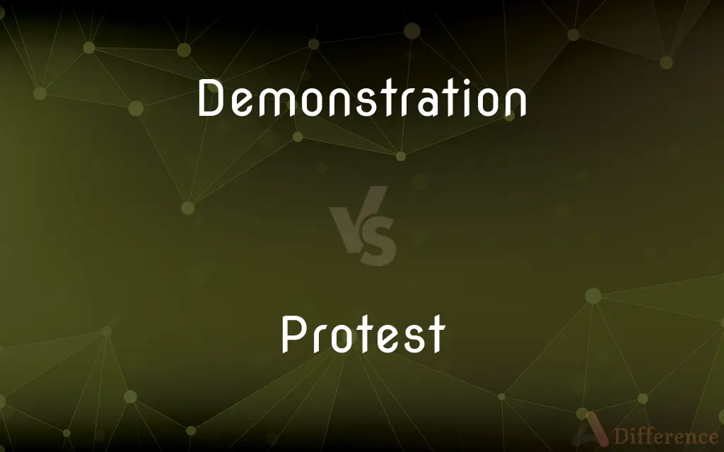 Demonstration vs. Protest — What's the Difference?