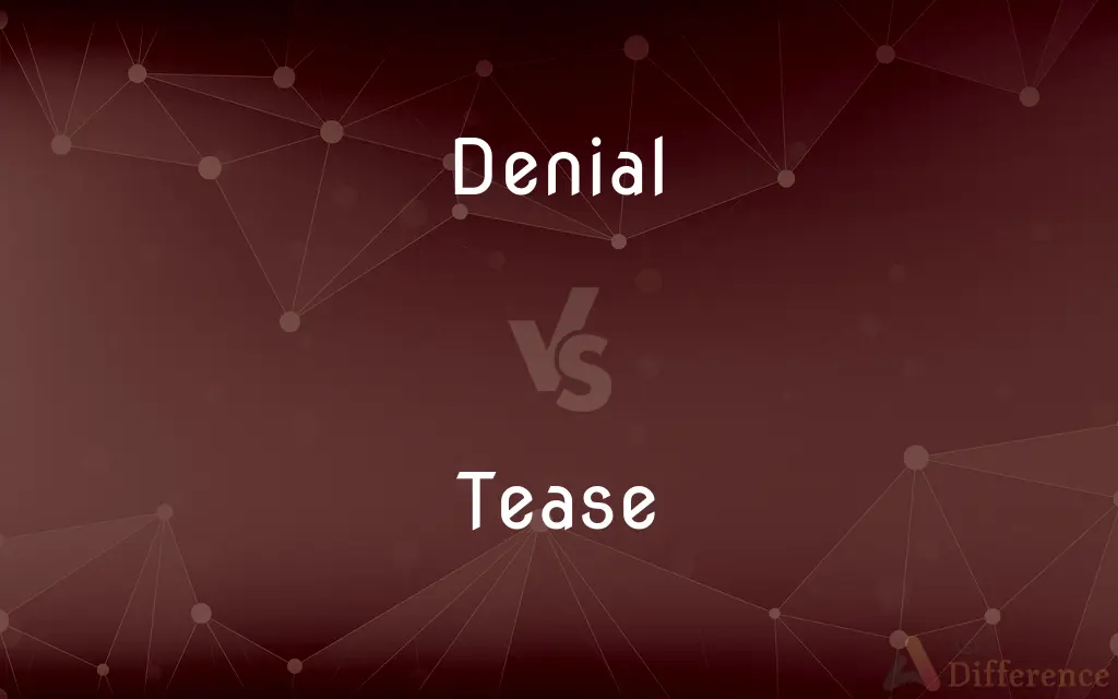 Denial vs. Tease — What's the Difference?