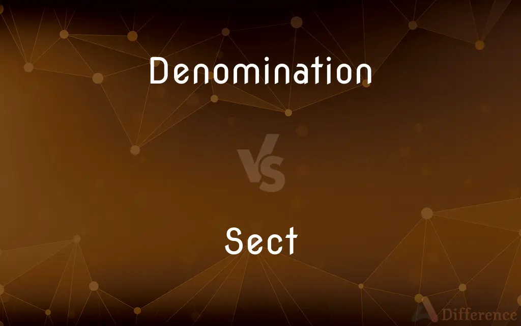 Denomination vs. Sect — What's the Difference?