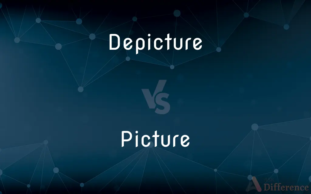Depicture vs. Picture — What's the Difference?