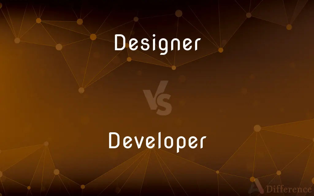 Designer vs. Developer — What's the Difference?