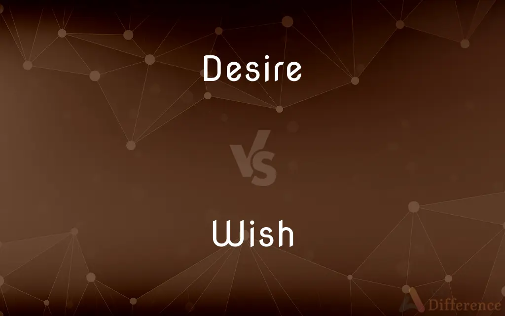 Desire vs. Wish — What's the Difference?