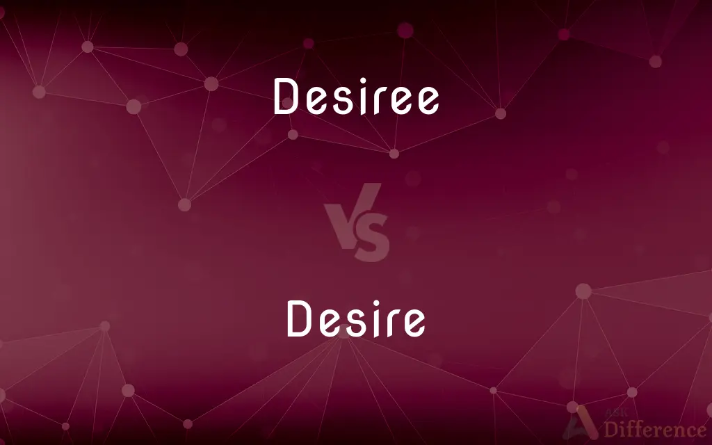Desiree vs. Desire — Which is Correct Spelling?