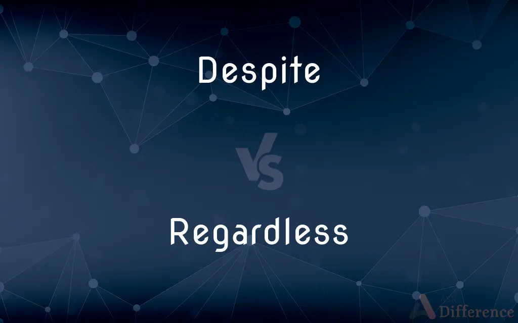 Despite vs. Regardless — What's the Difference?