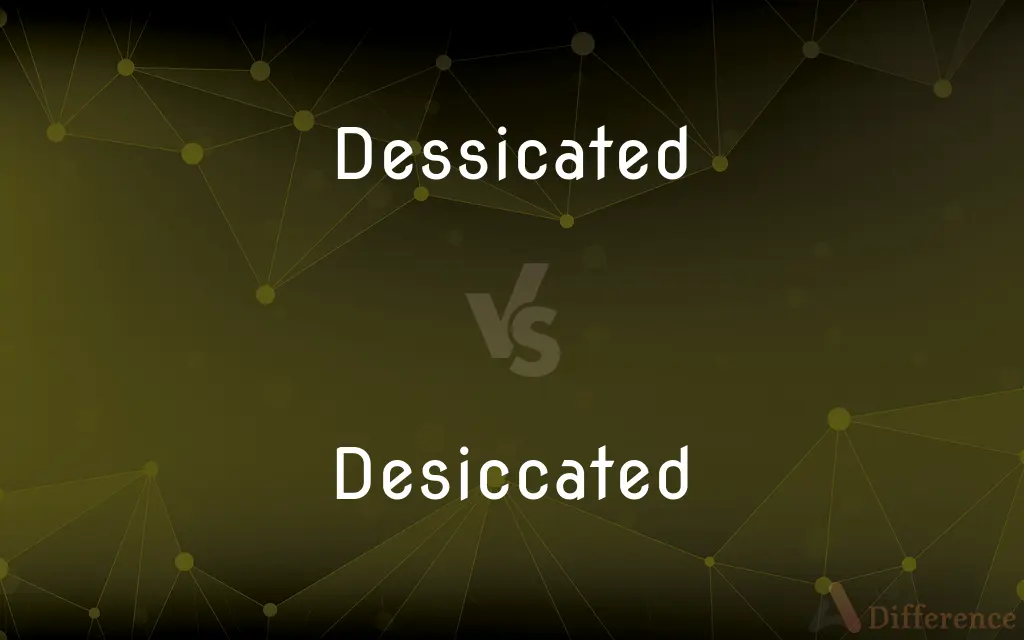 Dessicated vs. Desiccated — Which is Correct Spelling?