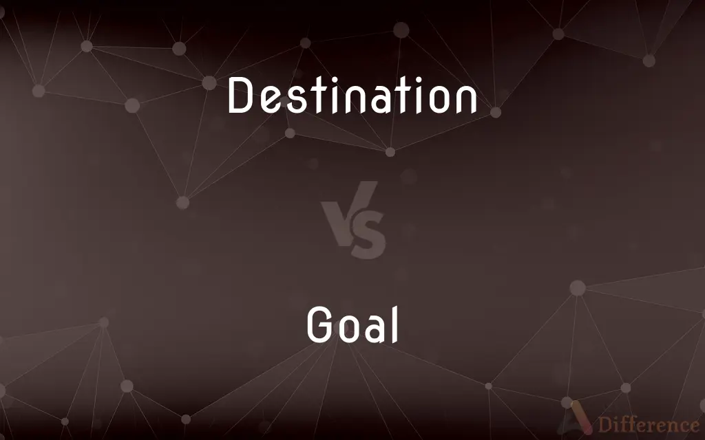 Destination vs. Goal — What's the Difference?