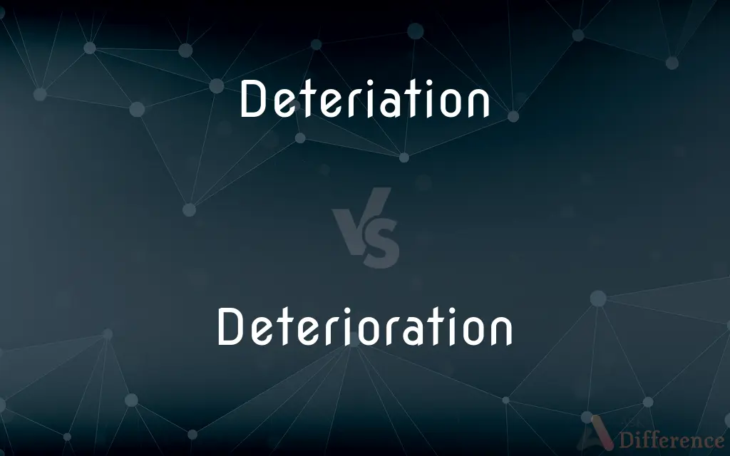 Deteriation vs. Deterioration — Which is Correct Spelling?