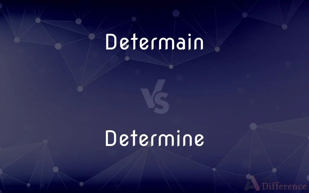 Determain vs. Determine — Which is Correct Spelling?