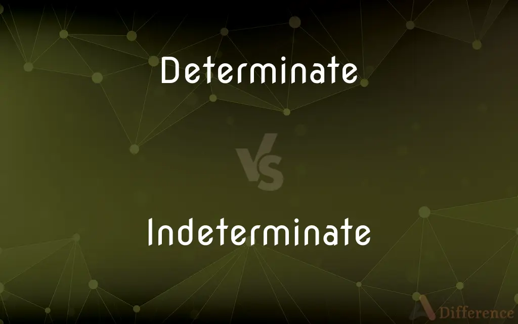 Determinate vs. Indeterminate — What's the Difference?