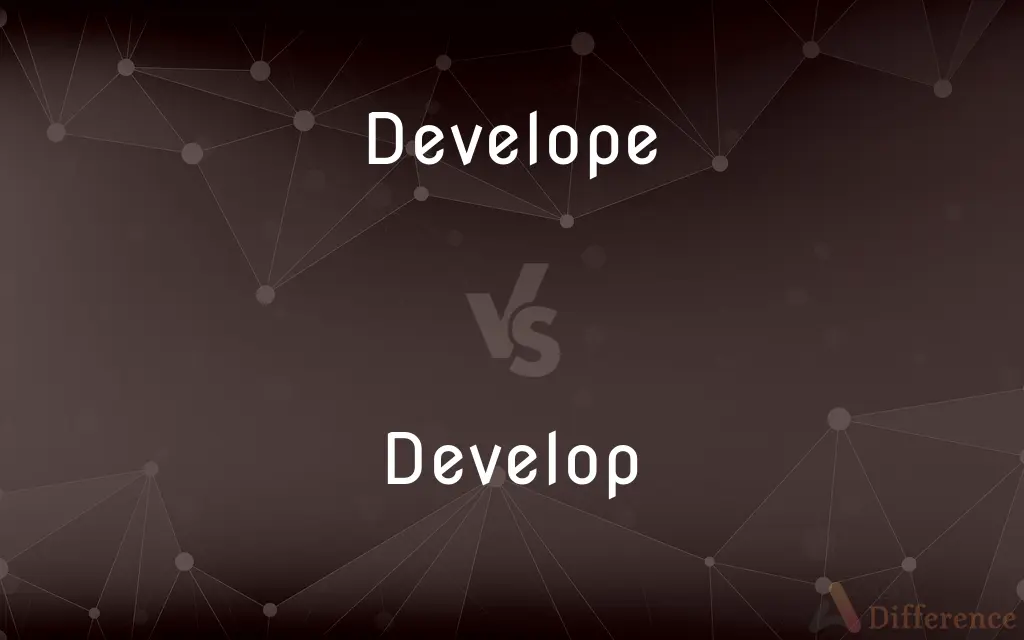 Develope vs. Develop — Which is Correct Spelling?
