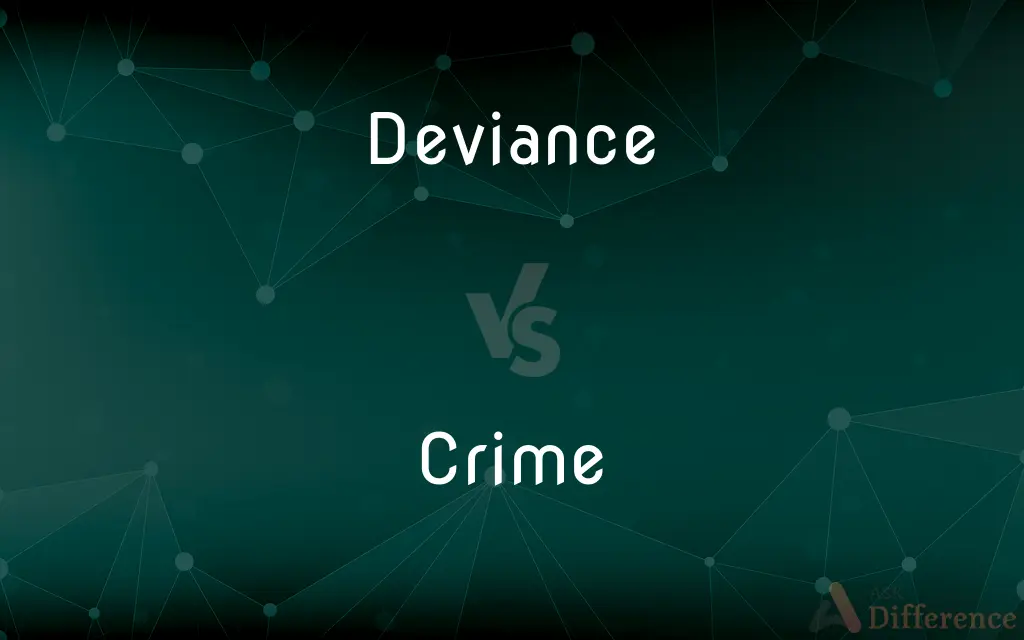 Deviance vs. Crime — What's the Difference?