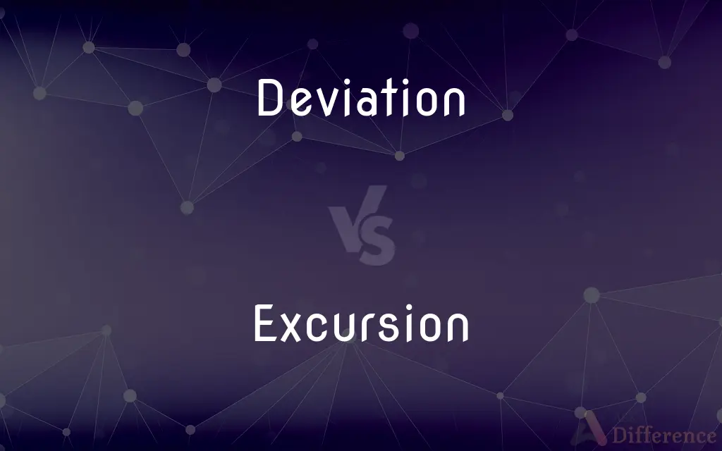 Deviation vs. Excursion — What's the Difference?