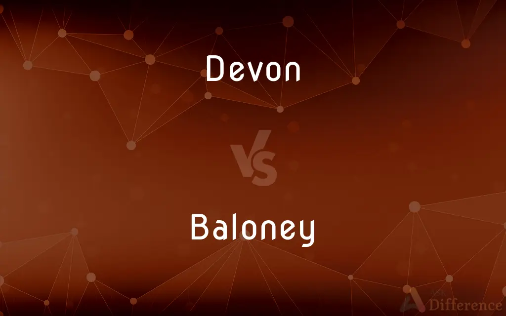 Devon vs. Baloney — What's the Difference?