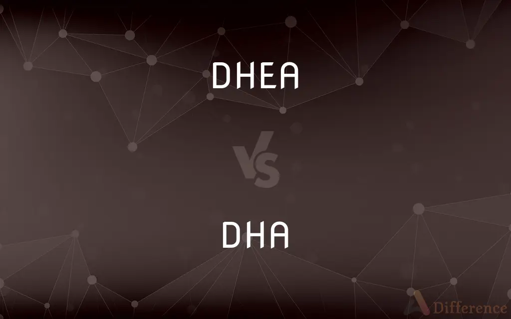 DHEA vs. DHA — What's the Difference?