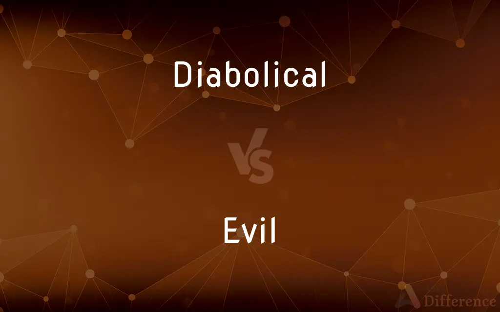 Diabolical vs. Evil — What's the Difference?