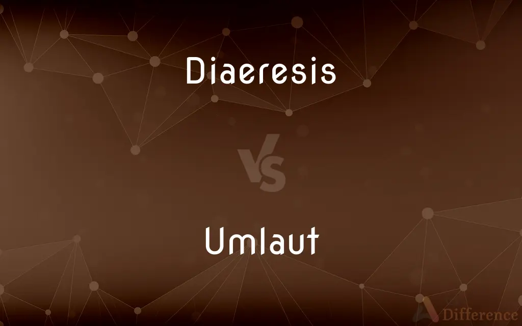 Diaeresis vs. Umlaut — What's the Difference?