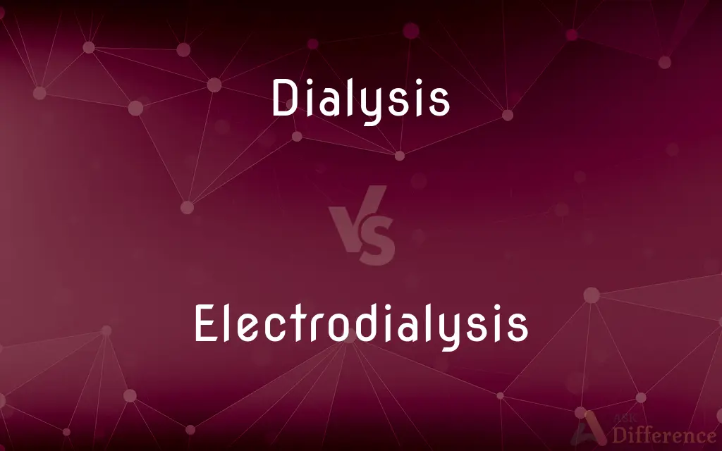 Dialysis vs. Electrodialysis — What's the Difference?