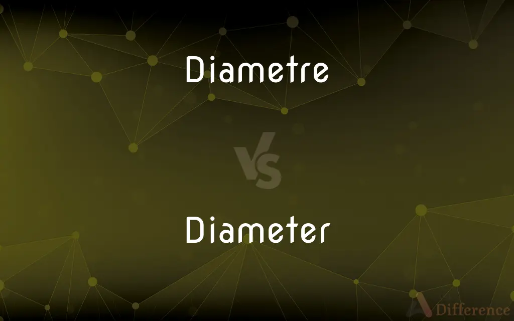 Diametre vs. Diameter — Which is Correct Spelling?