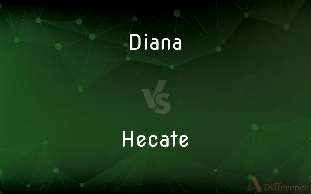 Diana vs. Hecate — What's the Difference?