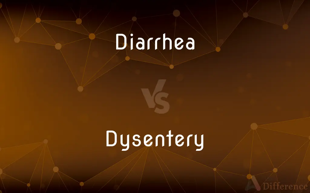 Diarrhea vs. Dysentery — What's the Difference?