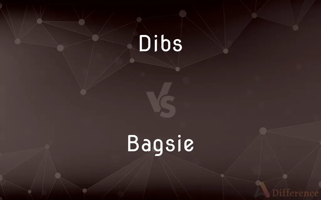 Dibs vs. Bagsie — What's the Difference?