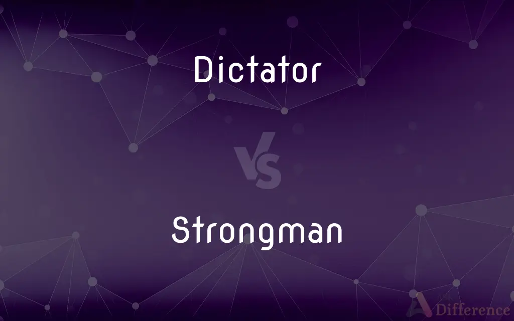 Dictator vs. Strongman — What's the Difference?