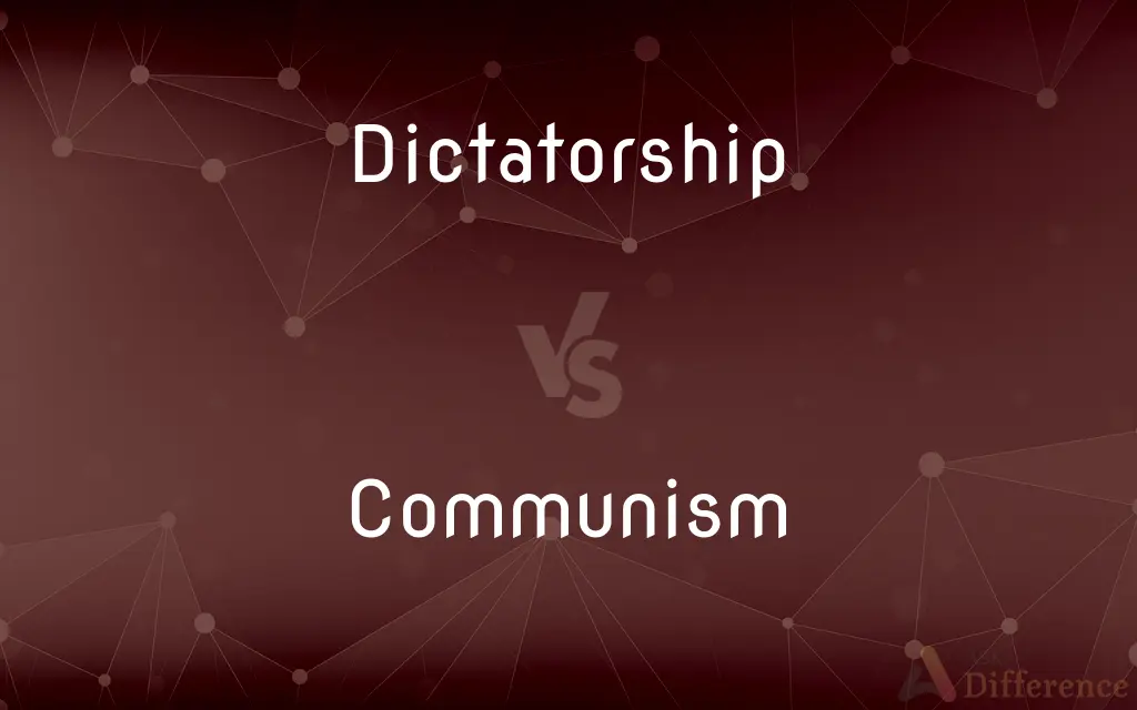 Dictatorship vs. Communism — What's the Difference?