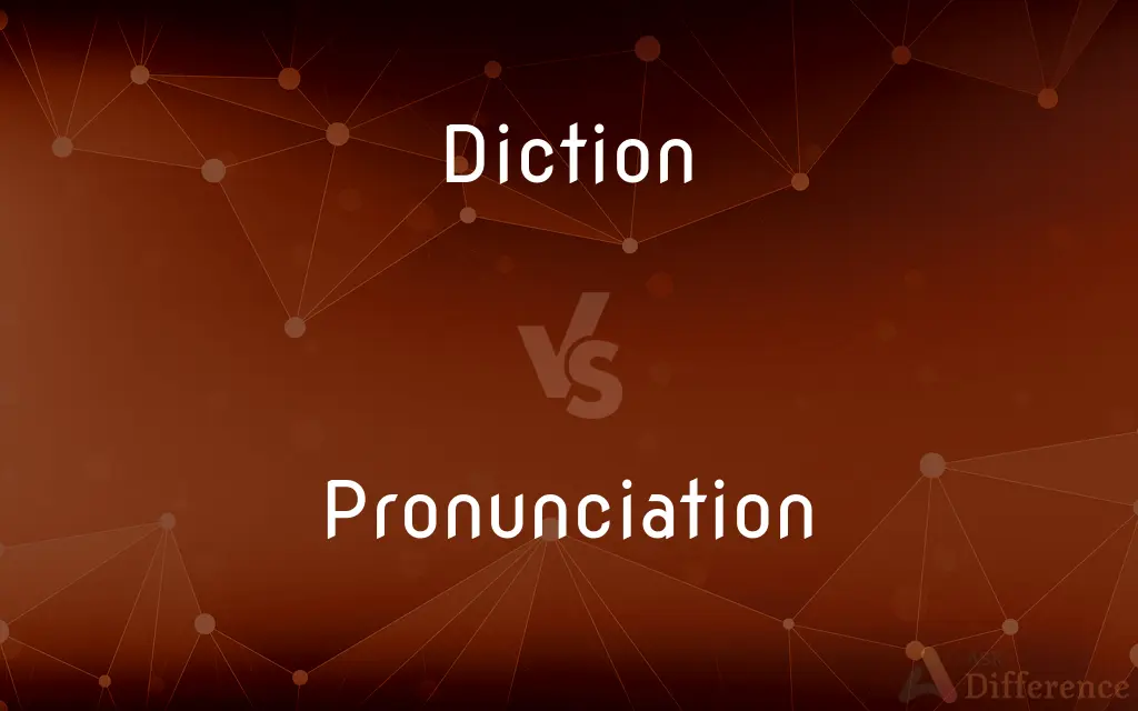 Diction vs. Pronunciation — What's the Difference?