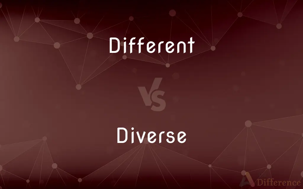 Different vs. Diverse — What's the Difference?