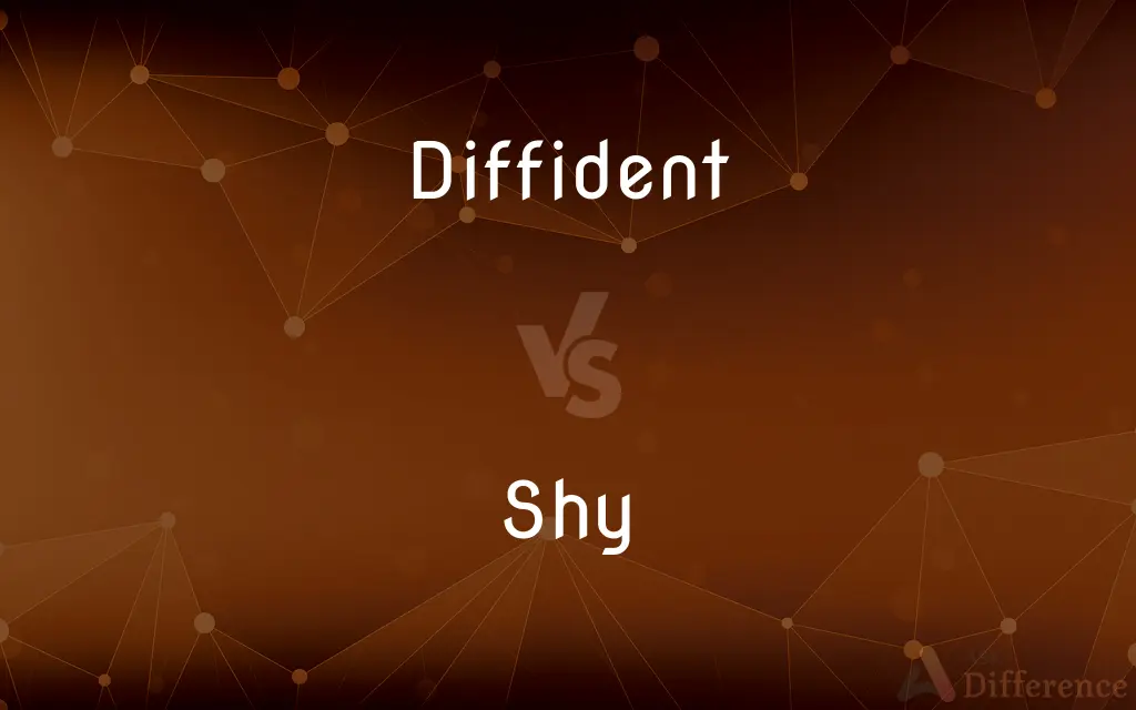 Diffident vs. Shy — What's the Difference?