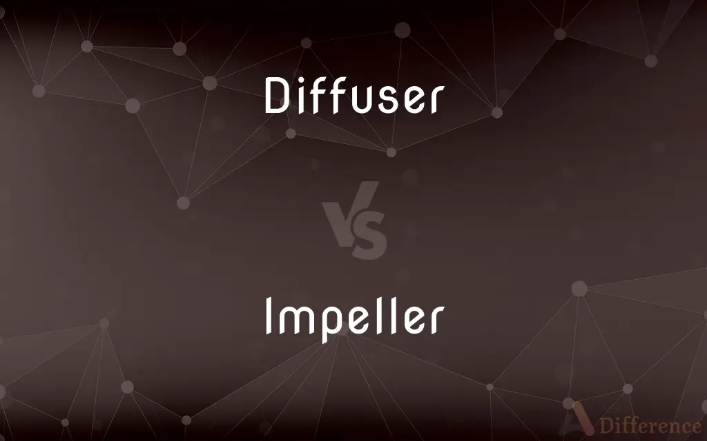 Diffuser vs. Impeller — What's the Difference?
