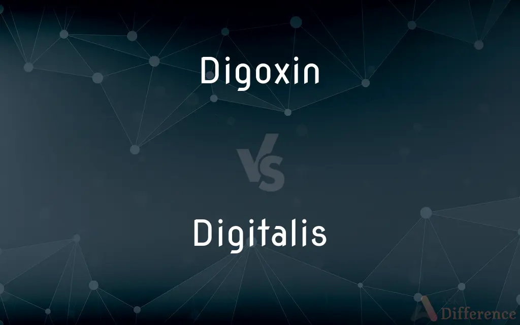 Digoxin vs. Digitalis — What's the Difference?