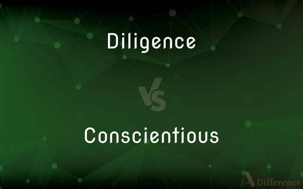 Diligence vs. Conscientious — What's the Difference?