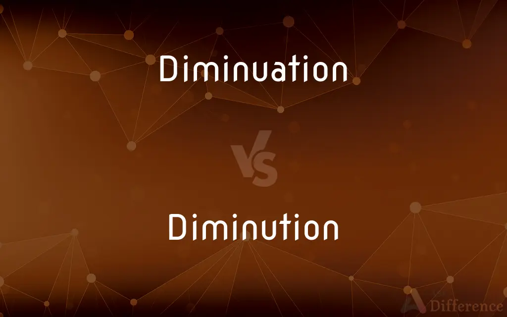 Diminuation vs. Diminution — Which is Correct Spelling?